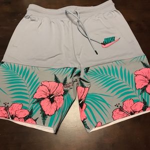 nike shorts men floral